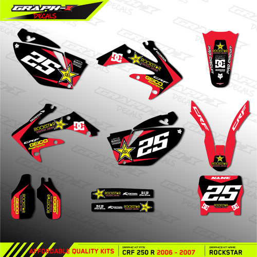 Rockstar graphics kit fits - rockstar,